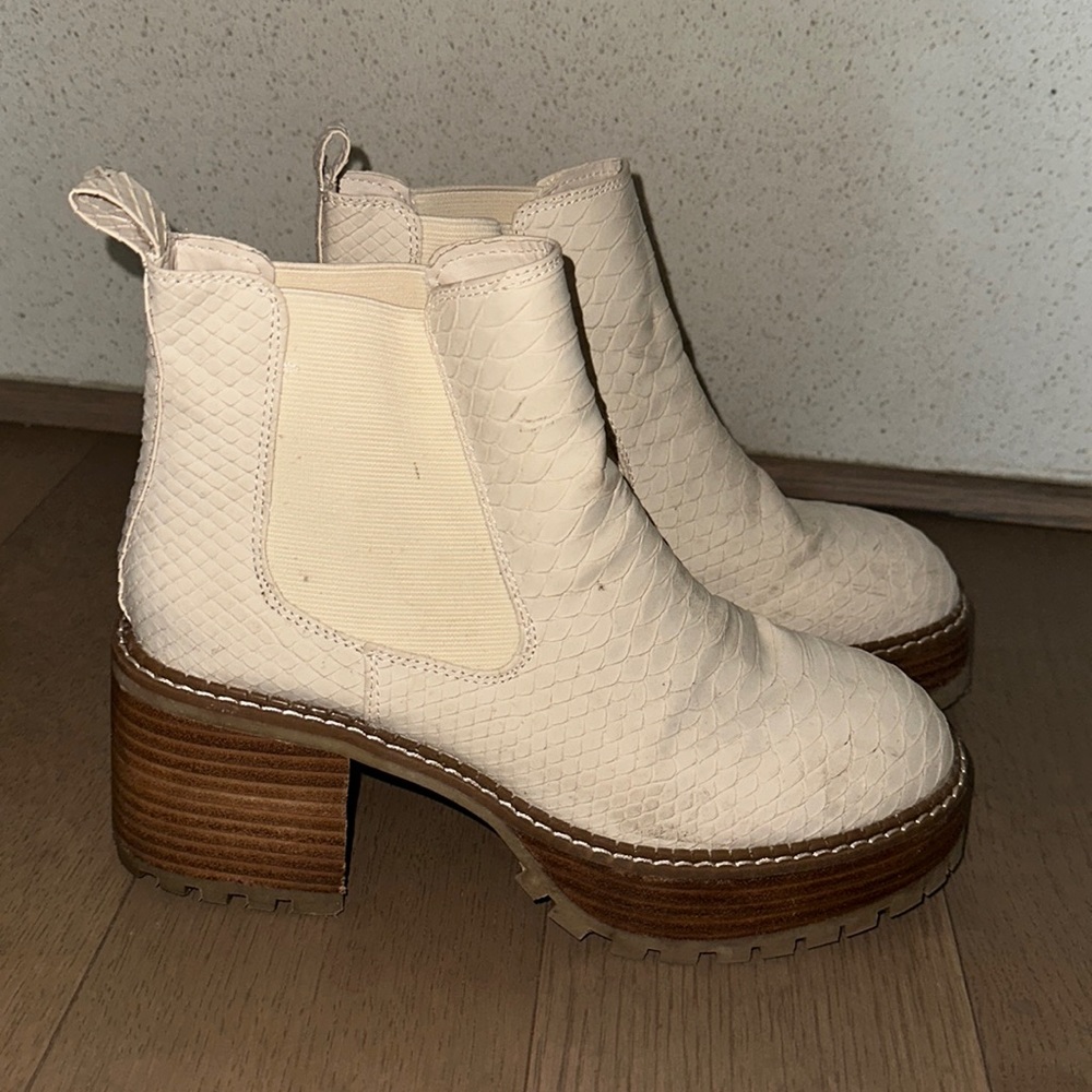 Textured Chunky Boot